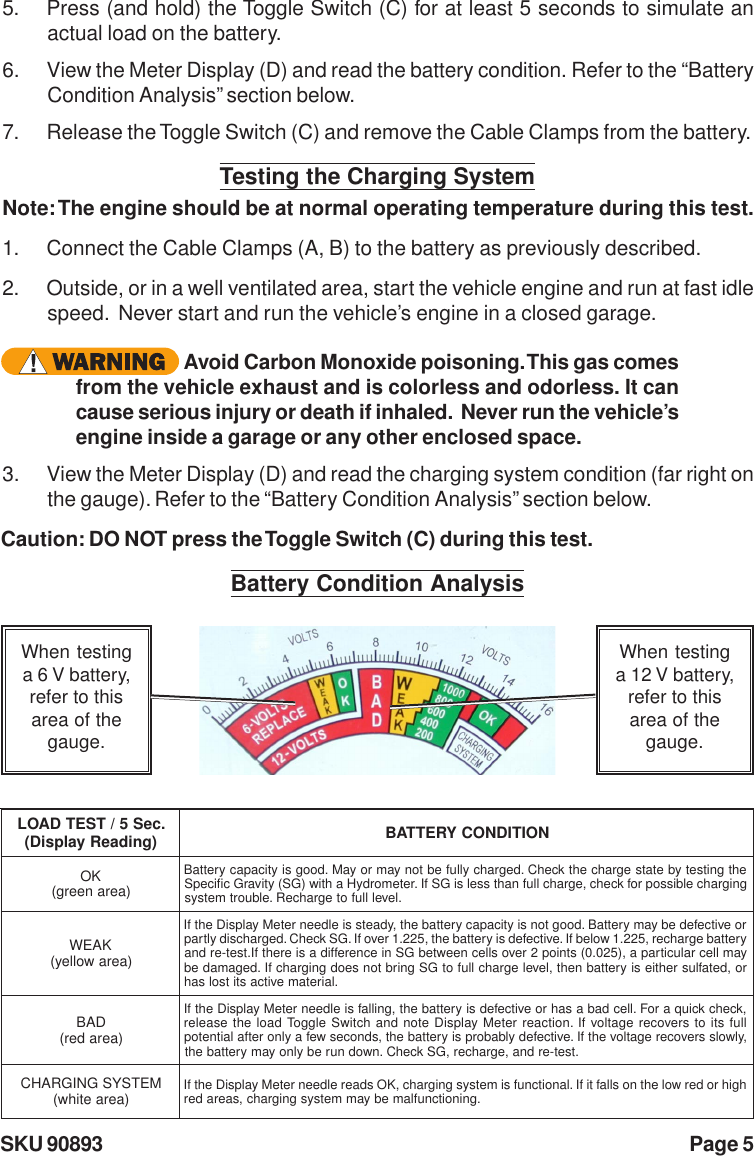 Page 5 of 6 - Harbor-Freight Harbor-Freight-90893-Users-Manual- 90636  Harbor-freight-90893-users-manual