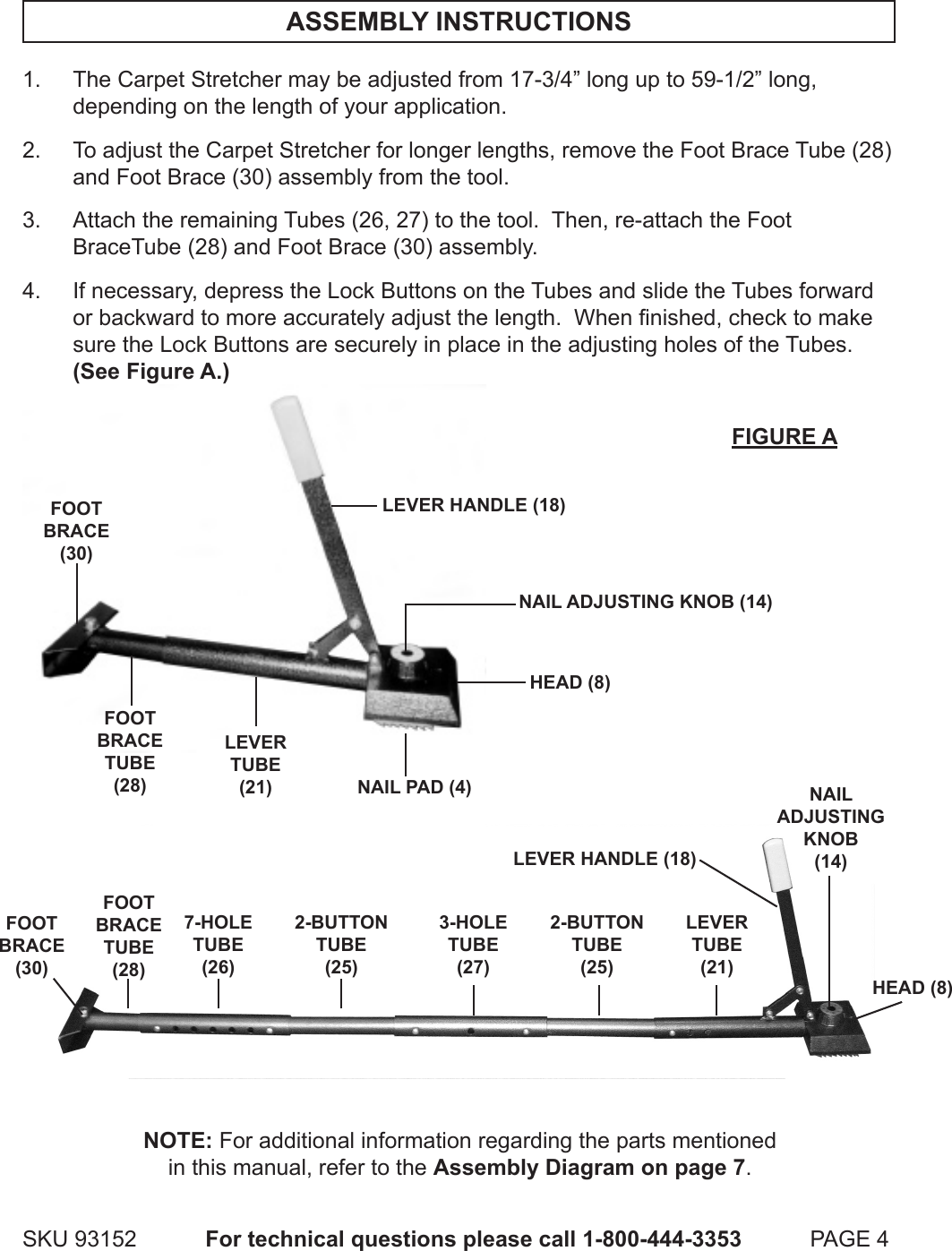 Page 4 of 7 - Harbor-Freight Harbor-Freight-93152-Owner-S-Manual