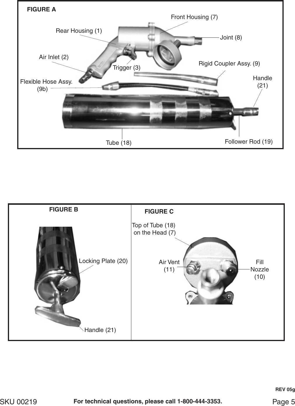 Page 5 of 11 - Harbor-Freight Harbor-Freight-Air-Grease-Gun-With-6-In-Extension-Product-Manual-  Harbor-freight-air-grease-gun-with-6-in-extension-product-manual