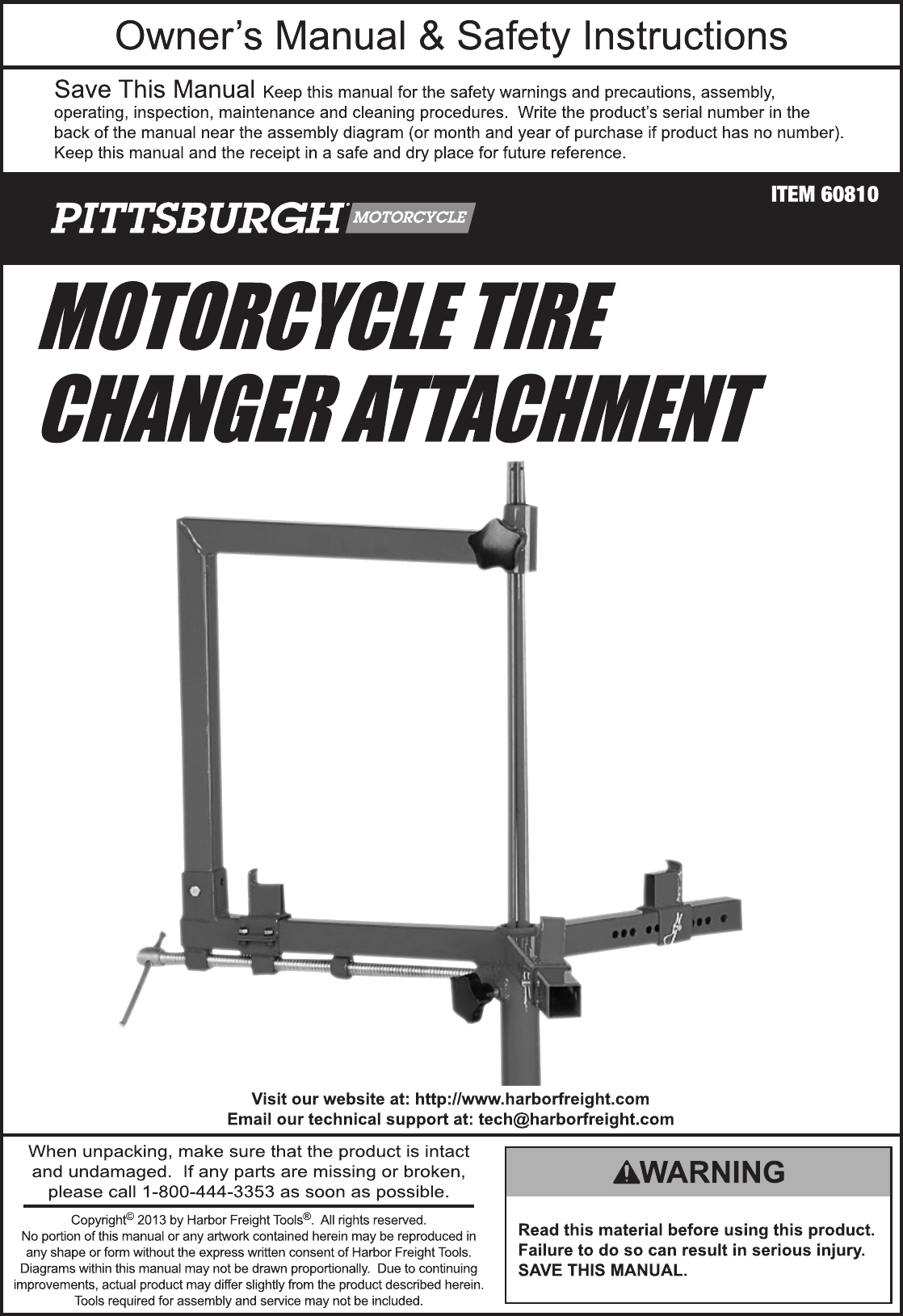 Motorcycle Tire Changer Attachment Item Reviewmotors Co