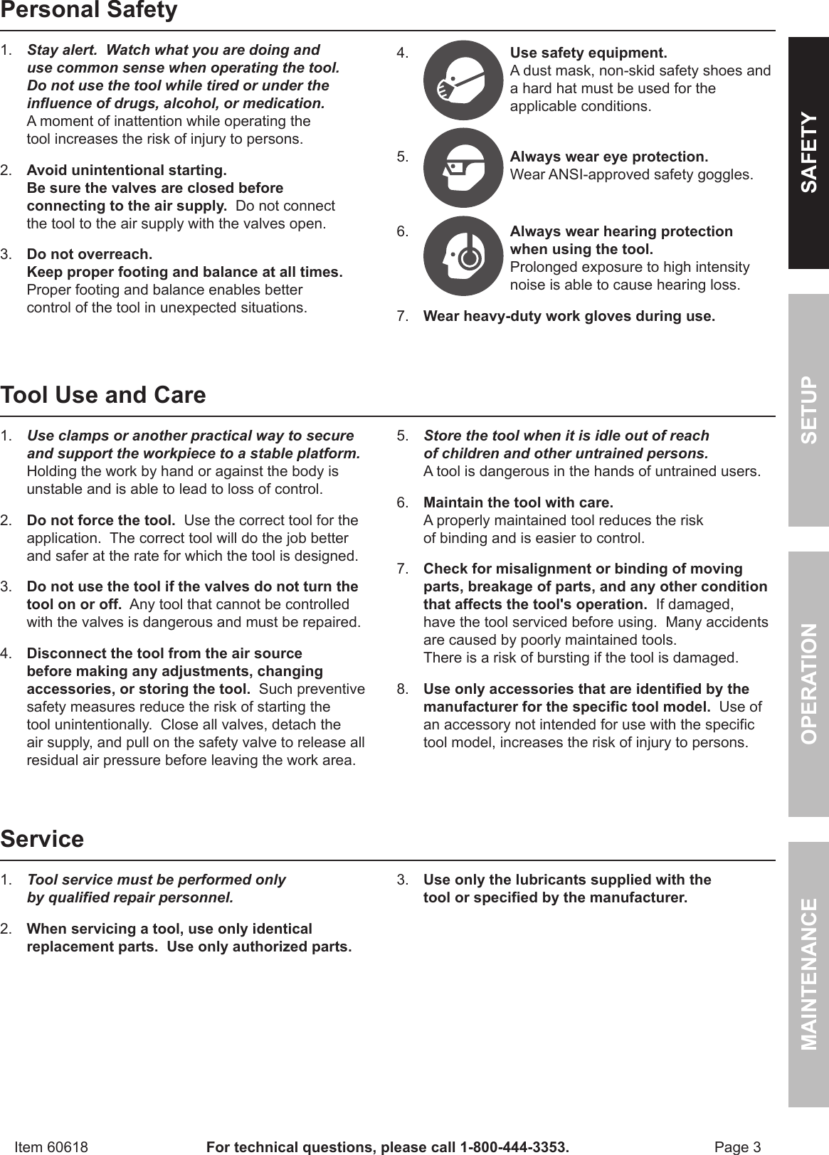 Harbor Freight Soda Blast Conversion Kit Product Manual