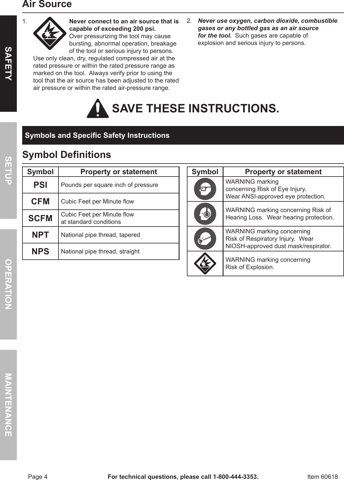 Page 4 of 12 - Harbor-Freight Harbor-Freight-Soda-Blast-Conversion-Kit-Product-Manual-  Harbor-freight-soda-blast-conversion-kit-product-manual