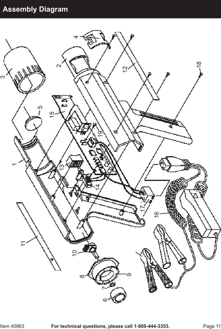 Page 11 of 12 - Harbor-Freight Harbor-Freight-Xenon-Advance-Timing-Light-Product-Manual-  Harbor-freight-xenon-advance-timing-light-product-manual