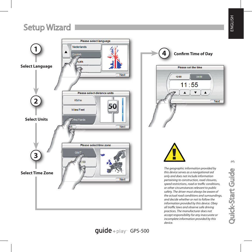 Page 3 of 12 - Harman-Kardon Harman-Kardon-Gps-500-Users-Manual- 32384_GPS500_QuickStart_UK  Harman-kardon-gps-500-users-manual