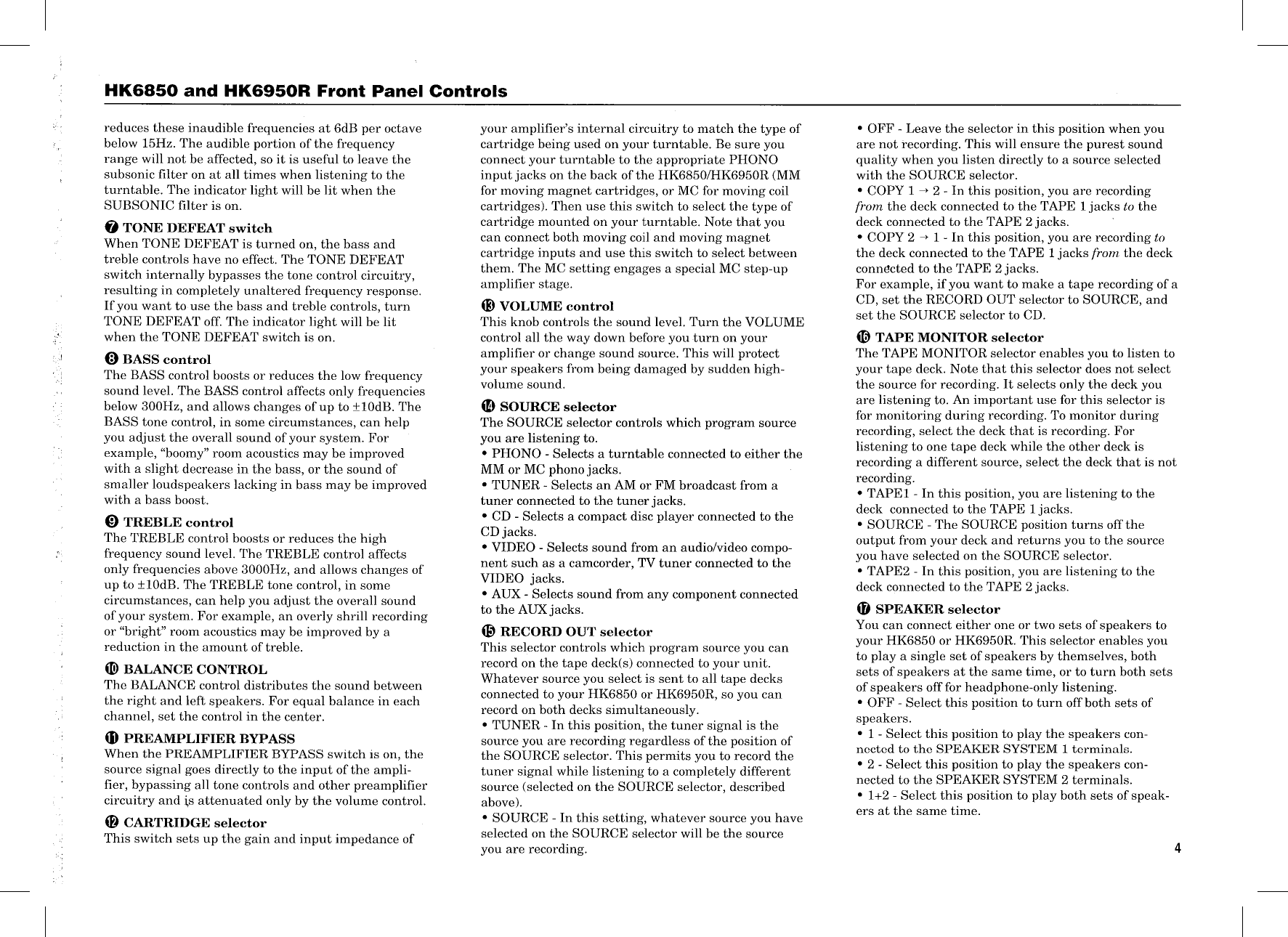 Page 5 of 12 - Harman-Kardon Harman-Kardon-Hk6850-Users-Manual- PAGE01.TIF  Harman-kardon-hk6850-users-manual