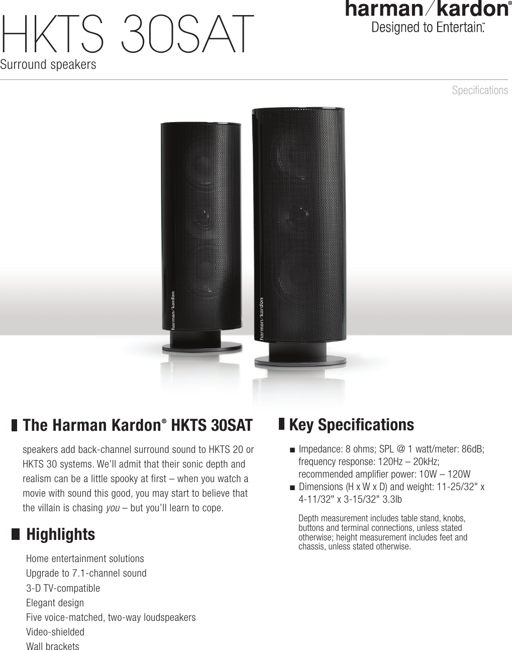 harman kardon hkts 30