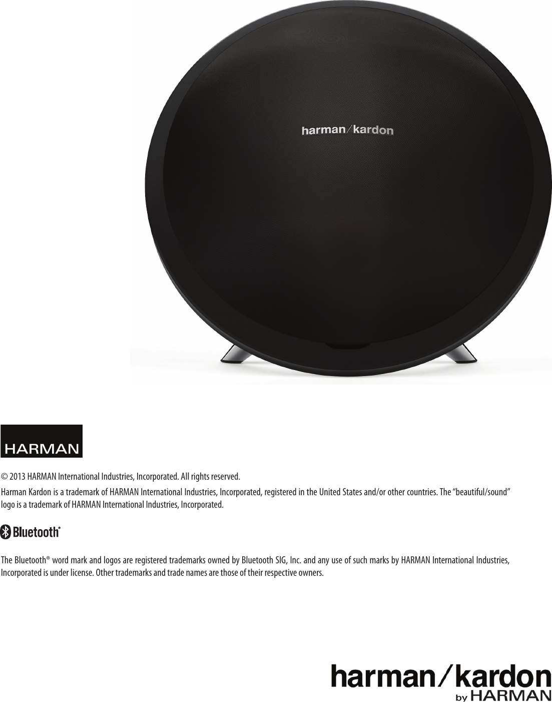 Page 6 of 6 - Harman-Kardon Harman-Kardon-Onyx-Studio-Owners-Manual- ManualsLib - Makes It Easy To Find Manuals Online!  Harman-kardon-onyx-studio-owners-manual