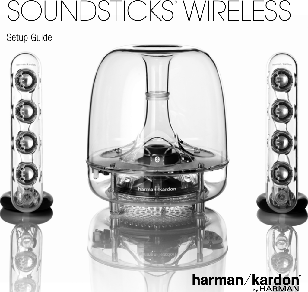 Page 1 of 6 - Harman-Kardon Harman-Kardon-Soundsticks-Wireless-Owners-Manual-  Harman-kardon-soundsticks-wireless-owners-manual