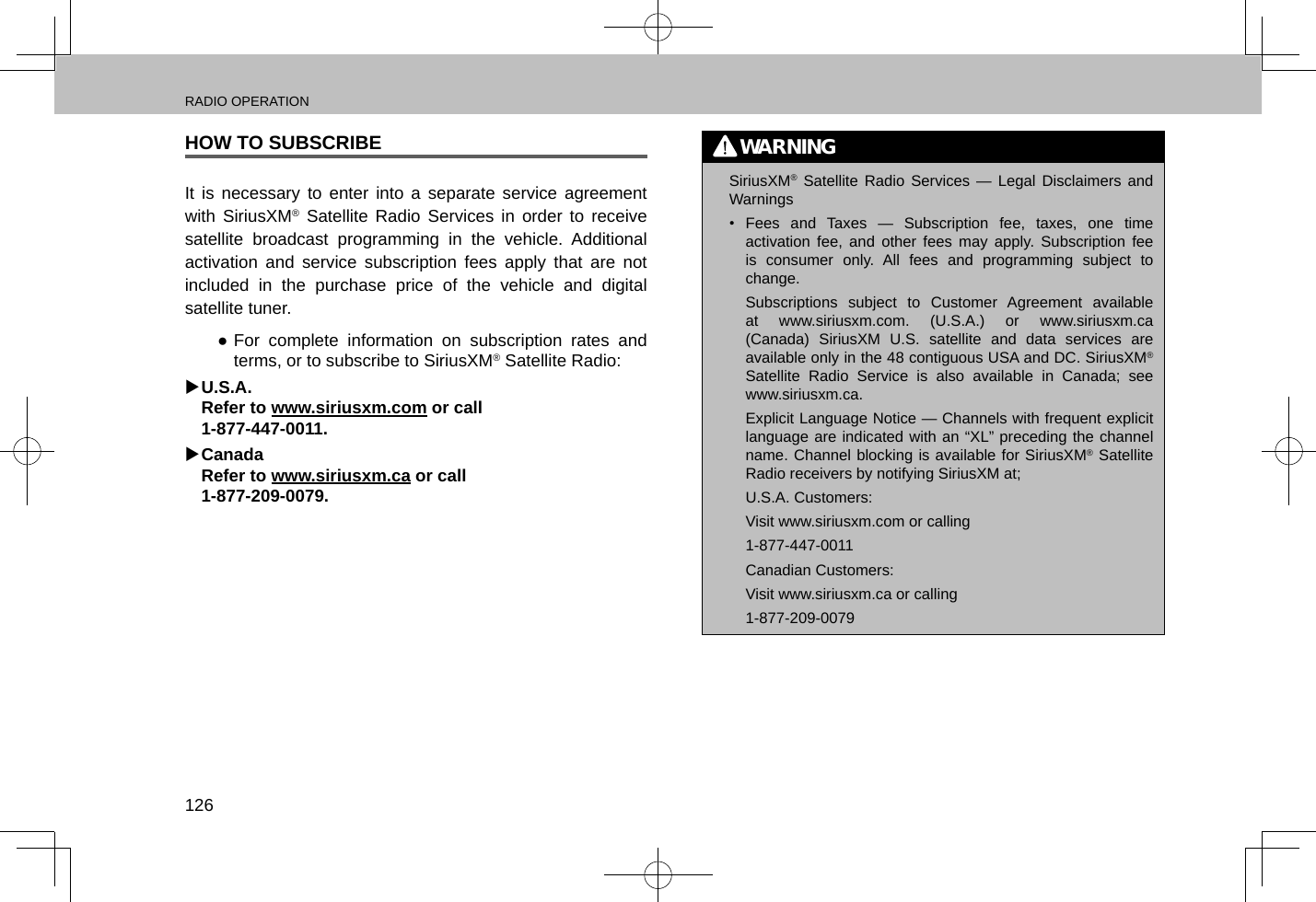 Page 127 of Harman BE2818 Automotive Infotainment Unit with Bluetooth User Manual 