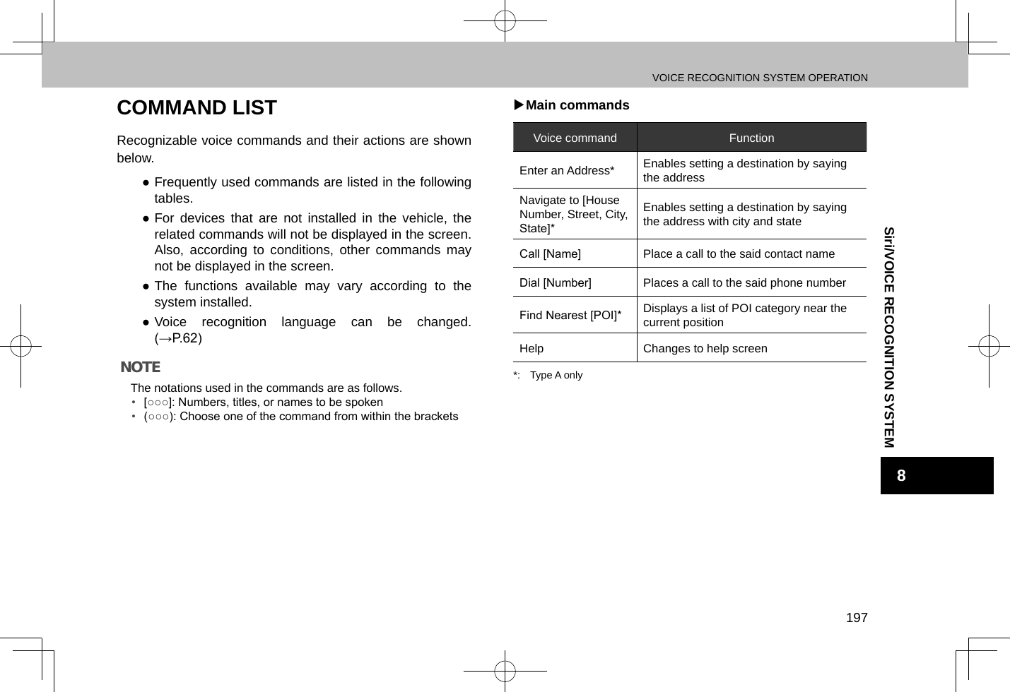 Page 198 of Harman BE2818 Automotive Infotainment Unit with Bluetooth User Manual 