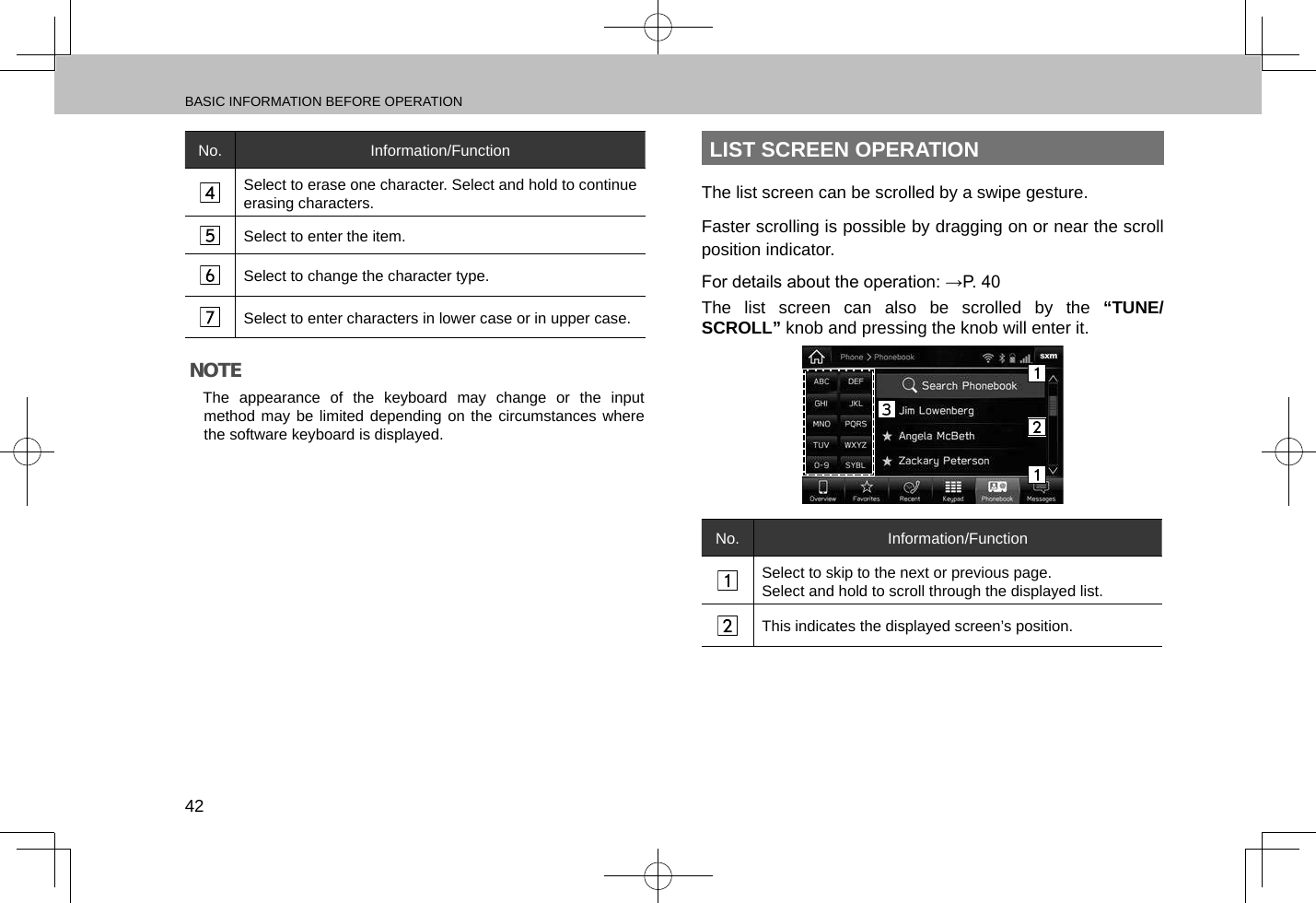 Page 43 of Harman BE2818 Automotive Infotainment Unit with Bluetooth User Manual 