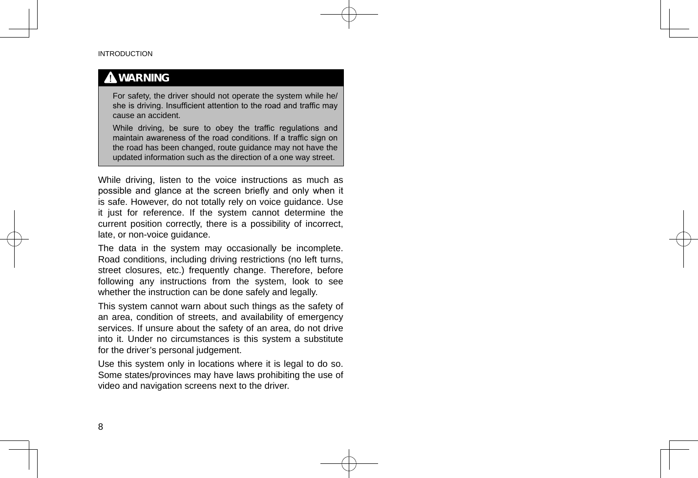 Page 9 of Harman BE2818 Automotive Infotainment Unit with Bluetooth User Manual 