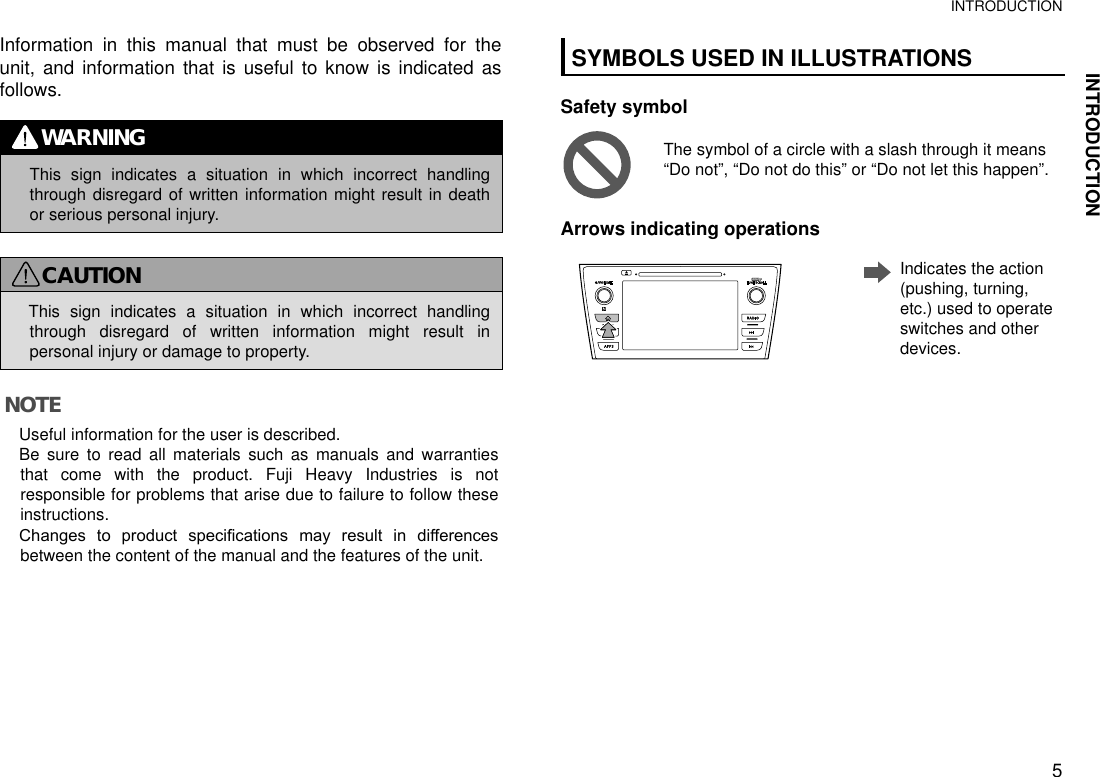 Page 3 of Harman BE2840 Automotive Infotainment Unit with Bluetooth User Manual 1