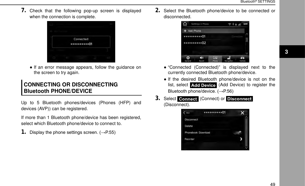 Page 12 of Harman BE2840 Automotive Infotainment Unit with Bluetooth User Manual 3