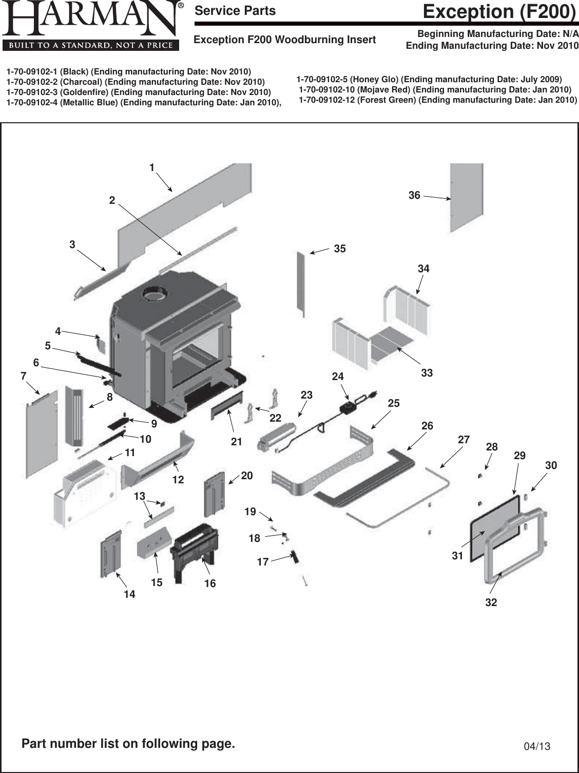 Page 1 of 3 - Harman Harman-Exception-Owner-S-Manual