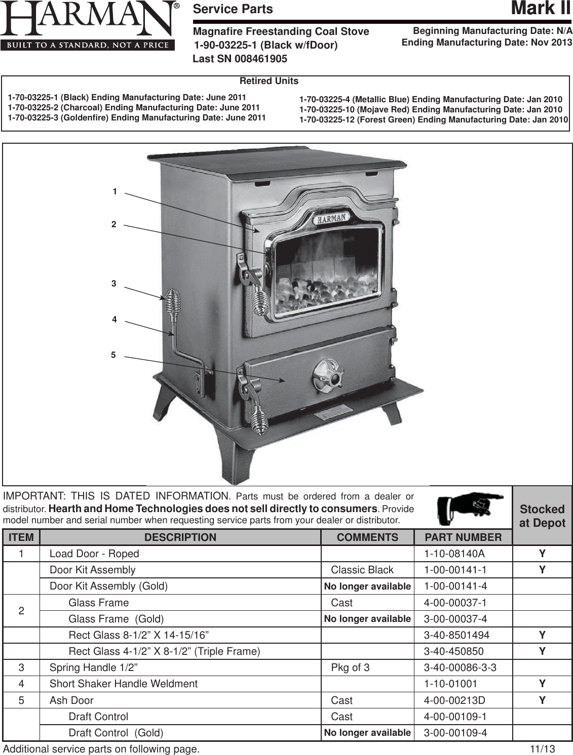 Page 1 of 2 - Harman Harman-Mark-Ii-Owner-S-Manual