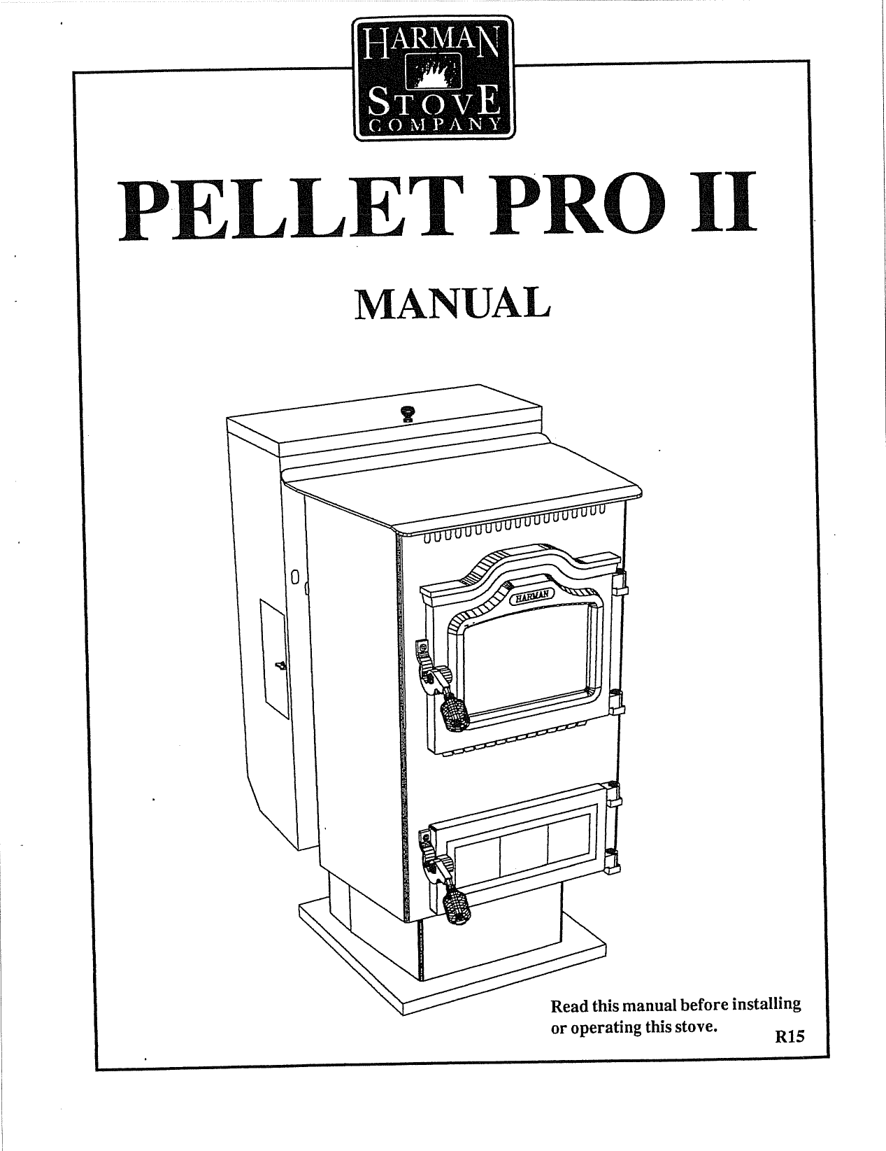 Harman Pellet Pro 2 Owner S Manual