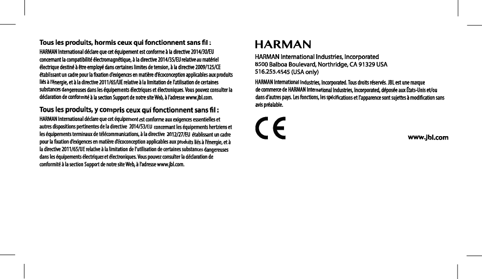Page 13 of Harman JBLFLIP3SE PORTABLE BLUETOOTH SPEAKER User Manual 2