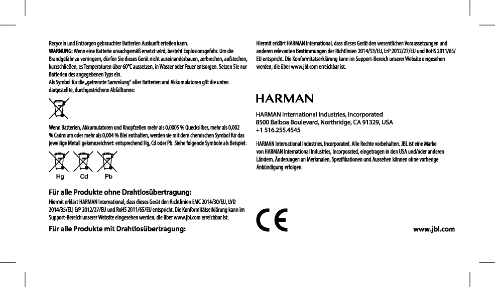 Page 28 of Harman JBLFLIP3SE PORTABLE BLUETOOTH SPEAKER User Manual 2