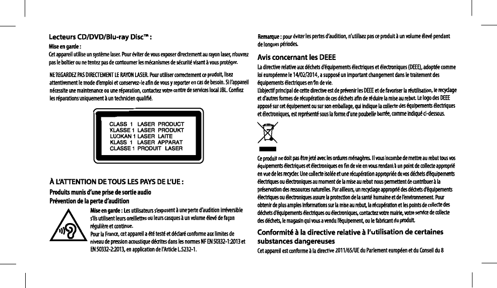 Page 11 of Harman UAFLASH Bluetooth Headset User Manual Manual Statements