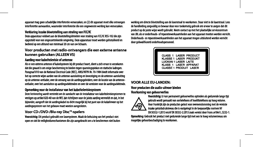 Page 36 of Harman UAFLASH Bluetooth Headset User Manual Manual Statements