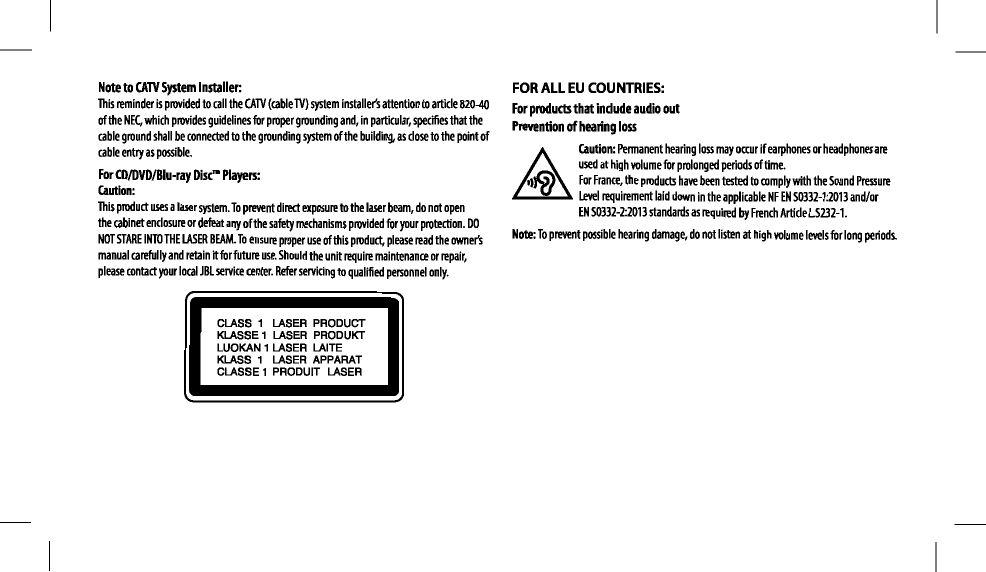 Page 5 of Harman UAFLASH Bluetooth Headset User Manual Manual Statements
