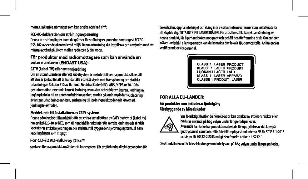 Page 56 of Harman UAFLASH Bluetooth Headset User Manual Manual Statements