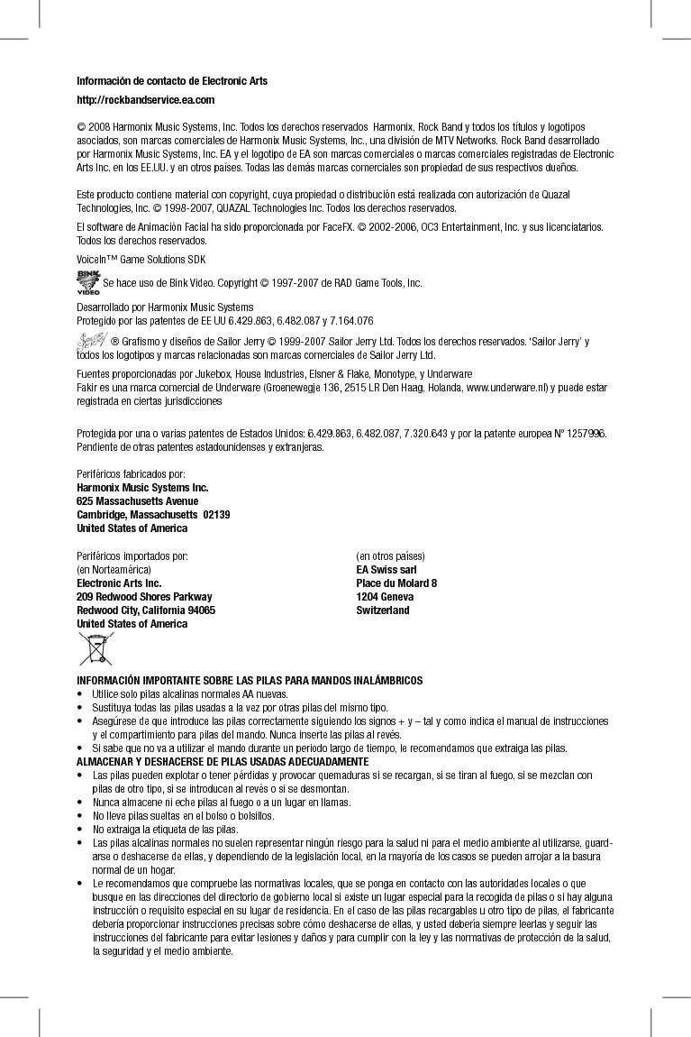 !NOTE: THE MANUFACTURER IS NOT RESPONSIBLE FOR ANY RADIO OR TV                INTERFERENCE CAUSED BY UNAUTHORIZED MODIFICATIONS TO THIS                   EQUIPMENT. SUCH MODIFICATIONS COULD VOID THE USER’S AUTHORITY                TO OPERATE THE EQUIPMENT. 