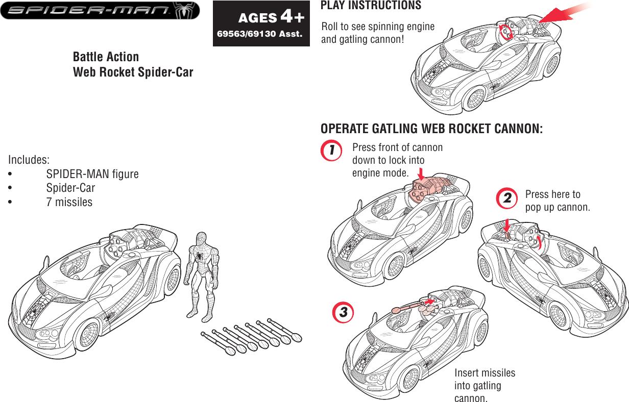 Page 1 of 2 - Hasbro 69130 User Manual  To The 0ac062c1-35c7-488d-8cea-ca683429f4d7