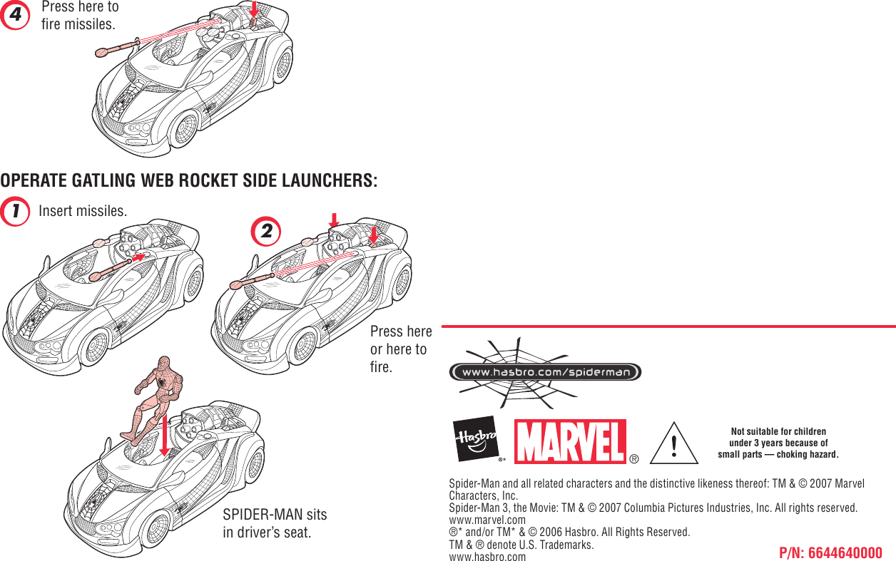 Page 2 of 2 - Hasbro 69130 User Manual  To The 0ac062c1-35c7-488d-8cea-ca683429f4d7