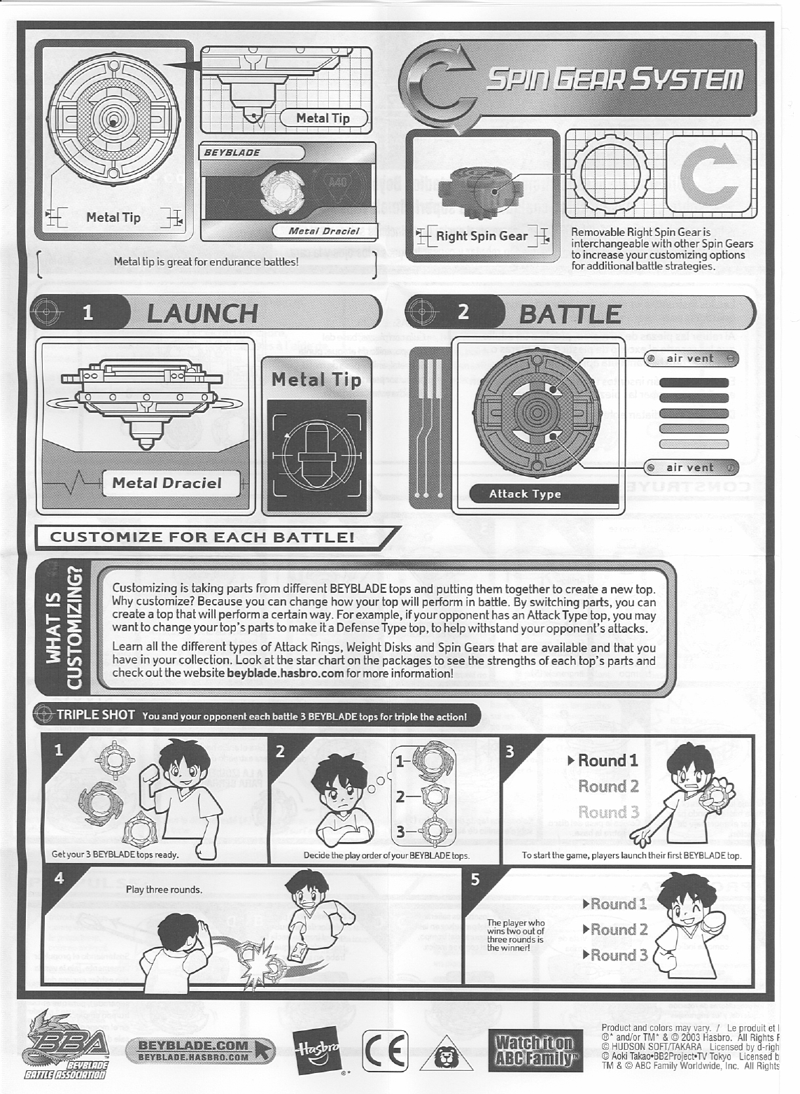 Page 2 of 2 - Hasbro 82635 User Manual  To The 875178b6-0805-45e2-8c23-50ae02373919