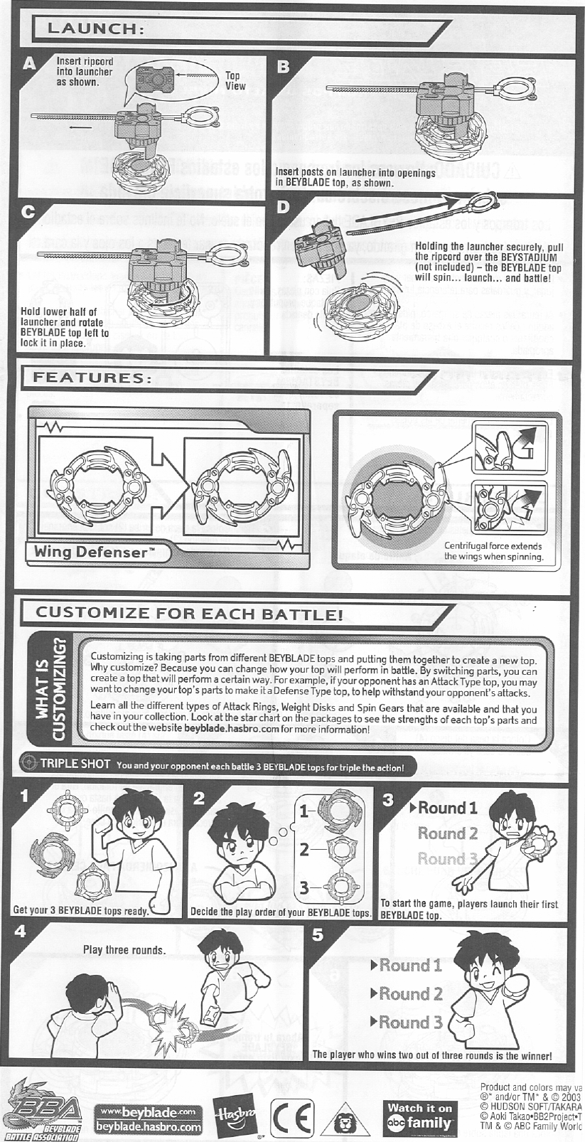 Page 2 of 2 - Hasbro 82679 User Manual  To The 79831418-d853-484a-8df8-9ed745952d7a