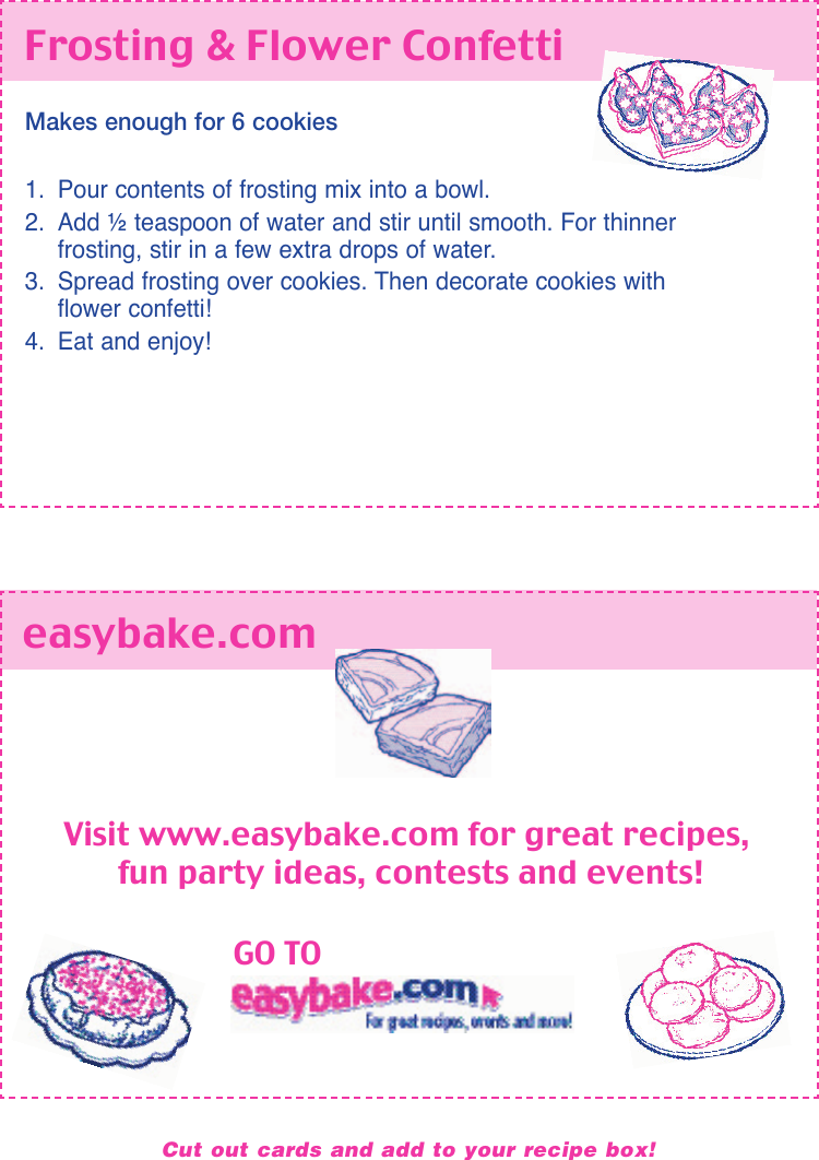 Page 4 of 4 - Hasbro Easy Bake Lil Bratz Id_65740_65756_Sgr Cookie User Manual  To The 0ec3cf9b-88fd-4ba8-9bf3-fdee3c6fca2d