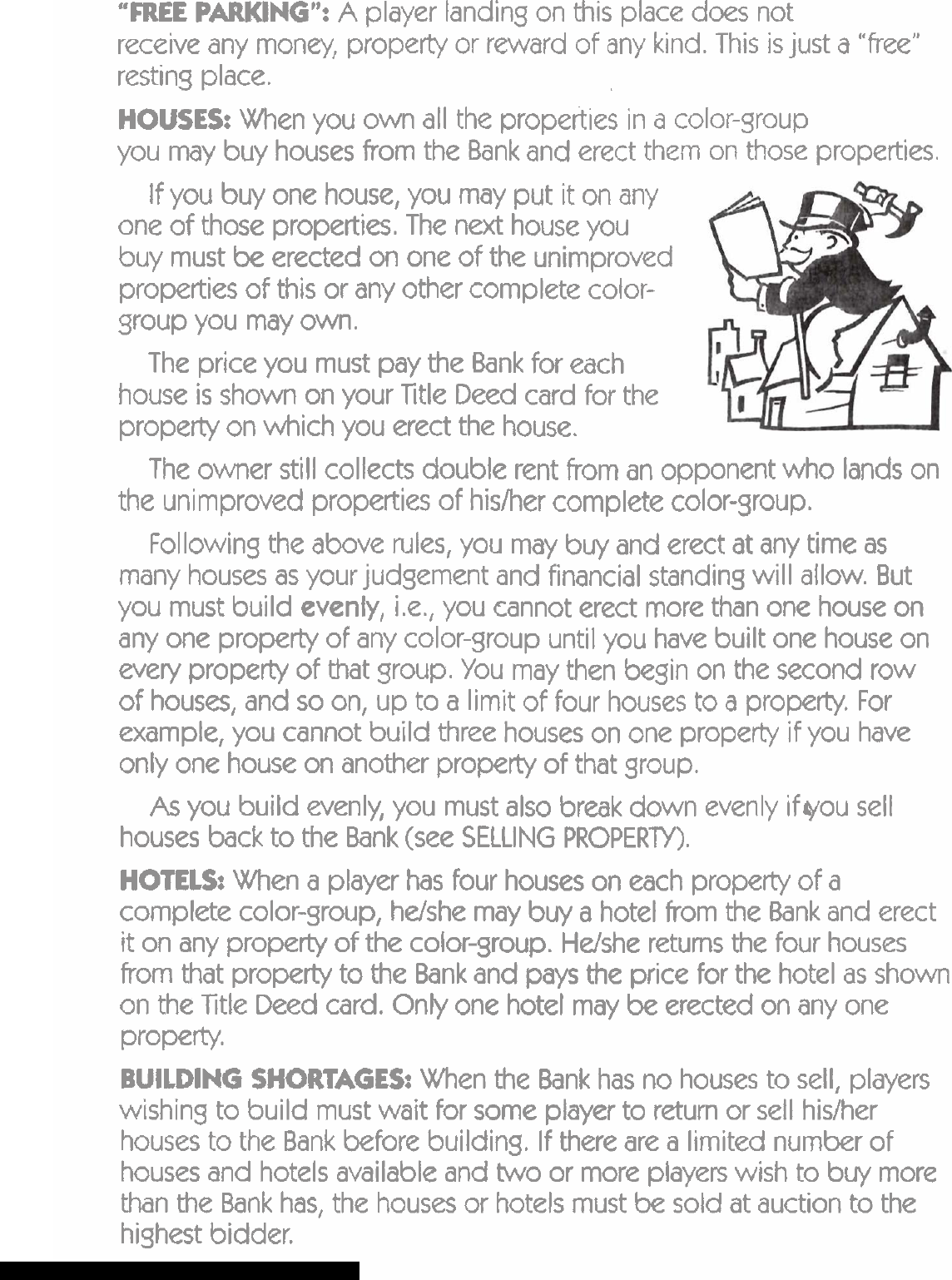 Page 6 of 8 - Hasbro Hasbro-Monopoly-Instruction-Manual-820241 ManualsLib - Makes It Easy To Find Manuals Online! User Manual