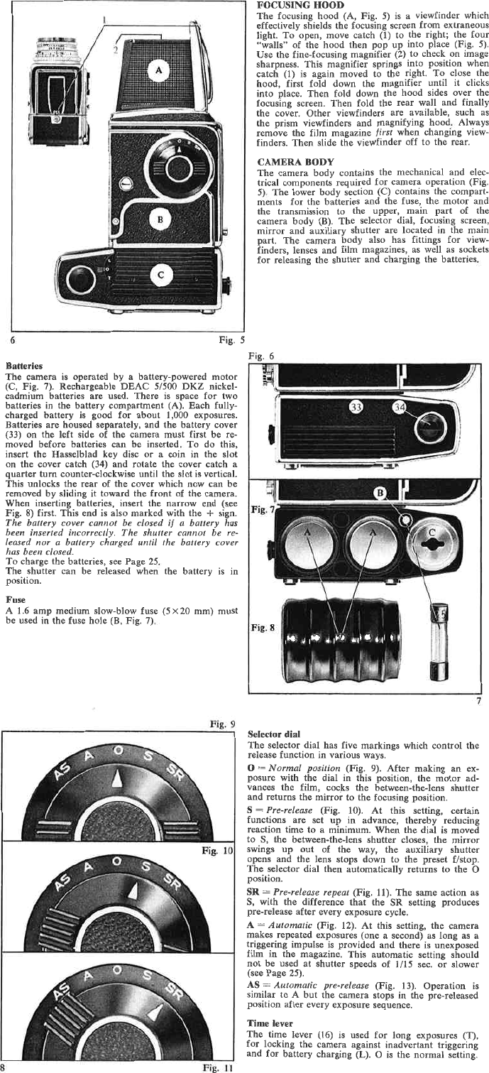 Page 3 of 9 - Hasselblad Hasselblad-500-El-M-Instruction-Manual-  Hasselblad-500-el-m-instruction-manual