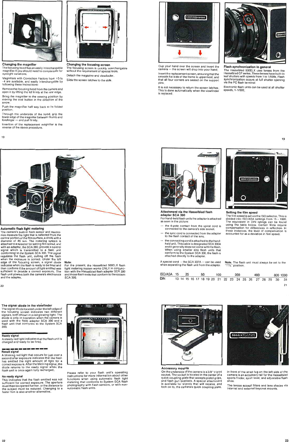 Page 4 of 5 - Hasselblad Hasselblad-500-Elx-Instruction-Manual-  Hasselblad-500-elx-instruction-manual