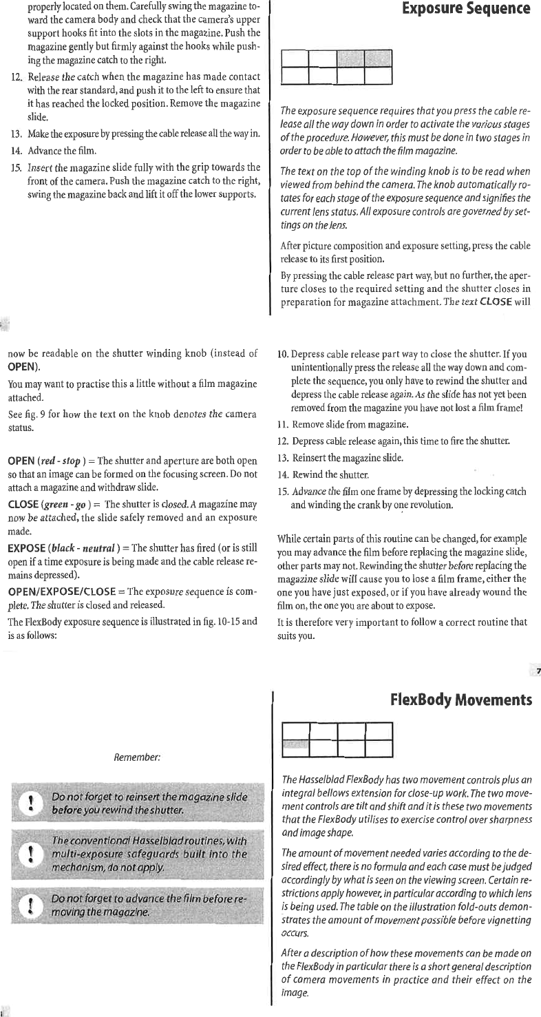 Page 8 of 11 - Hasselblad Hasselblad-Flexbody-User-Guide-  Hasselblad-flexbody-user-guide