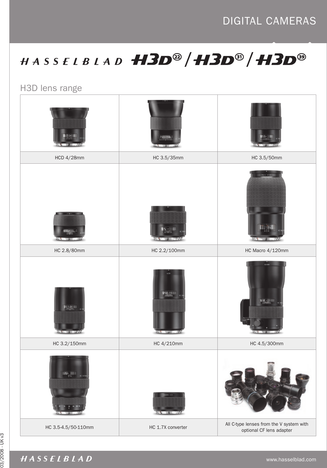 Hasselblad H3D 22 Users Manual