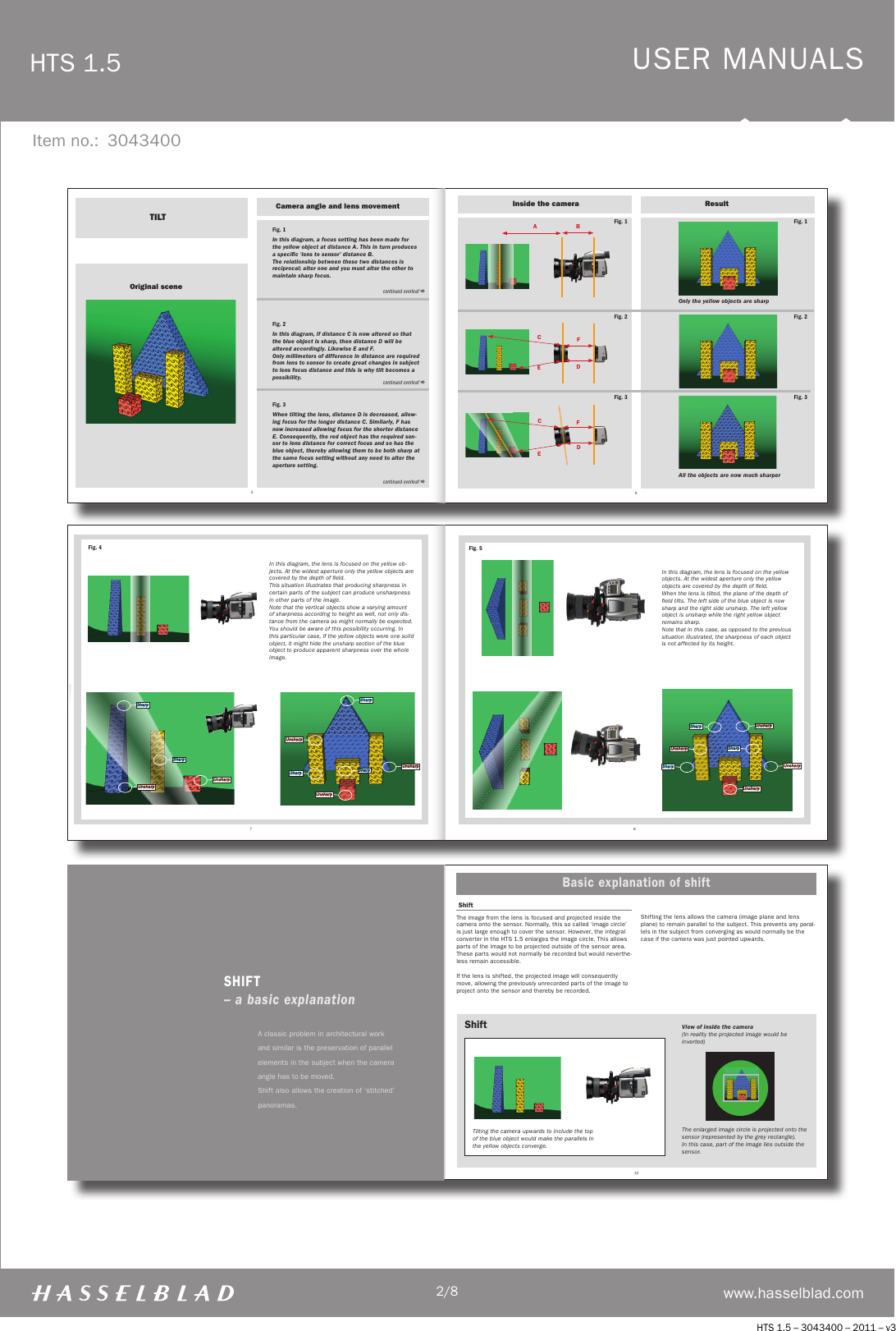 Page 2 of 8 - Hasselblad Hasselblad-Hts-1-5-User-Guide-  Hasselblad-hts-1-5-user-guide