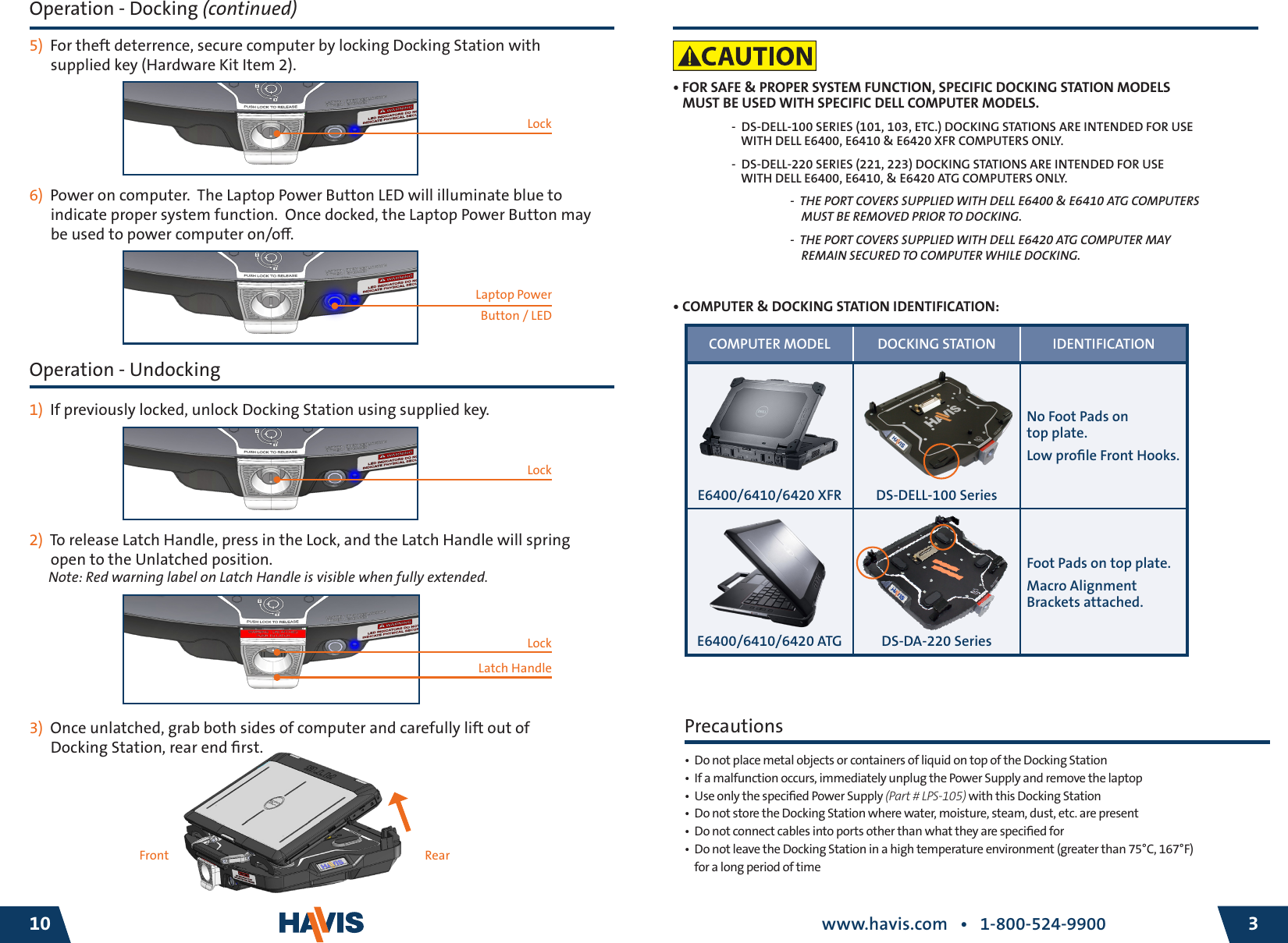 Page 10 of 12 - Havis-Shields Havis-Shields-Ds-Dell-101-Users-Manual-  Havis-shields-ds-dell-101-users-manual