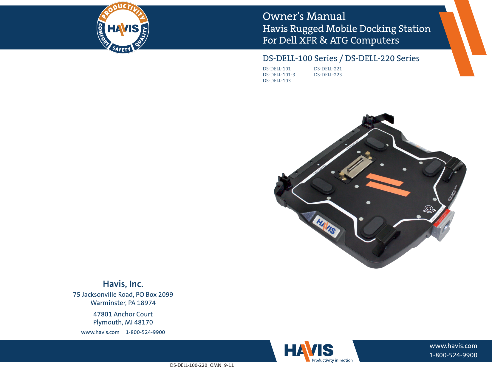 Page 12 of 12 - Havis-Shields Havis-Shields-Ds-Dell-101-Users-Manual-  Havis-shields-ds-dell-101-users-manual