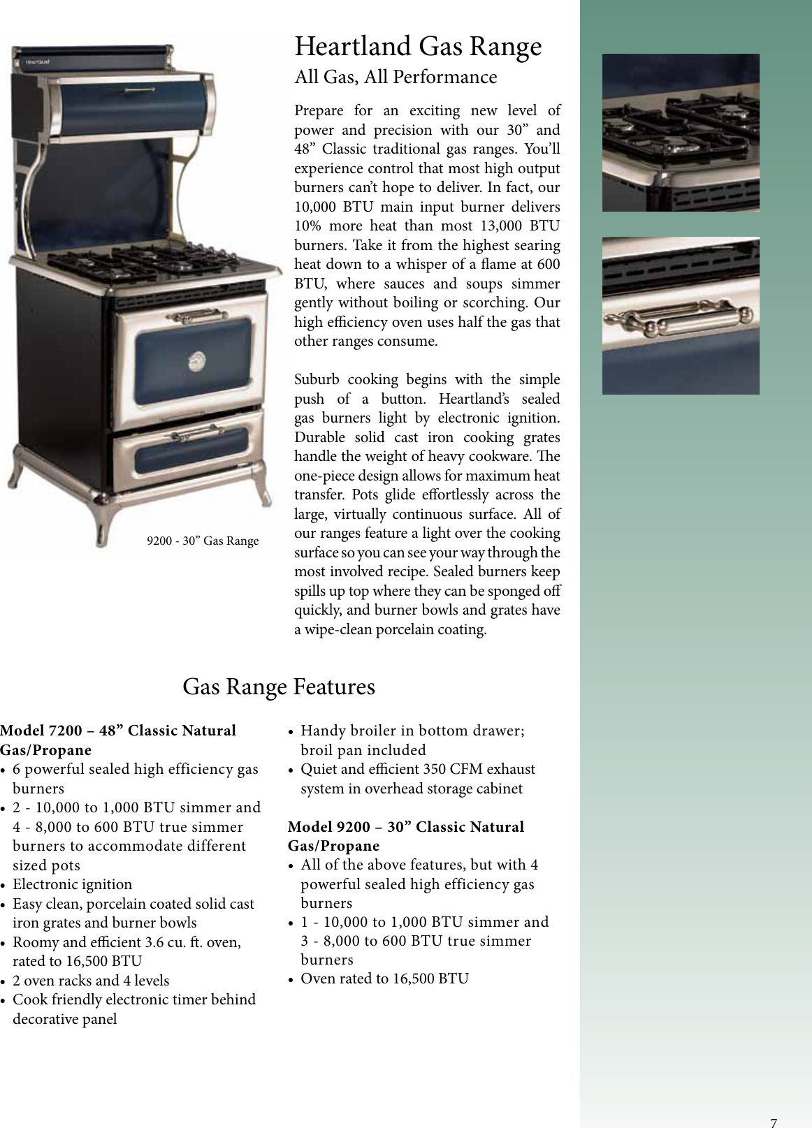 Page 7 of 12 - Heartland Heartland-Heartland-Range-Hcbmr19L-Wht-Users-Manual-  Heartland-heartland-range-hcbmr19l-wht-users-manual