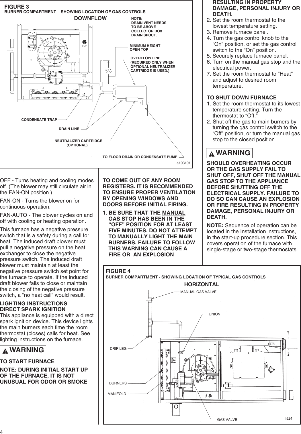 Heat Controller Gtua 95 Series Owners Manual 92 20802 88 Rev. 03 90 ...