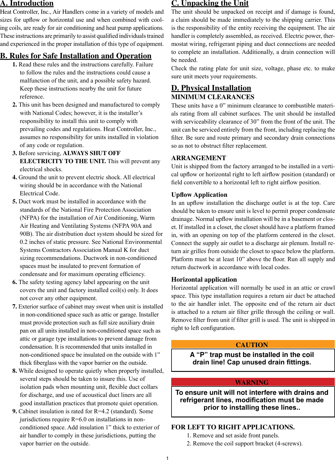 Page 2 of 7 - Heat-Controller Heat-Controller-Hag-Series-For-R-410A-Quick-Start-Guide IOM HAG 04-12-09