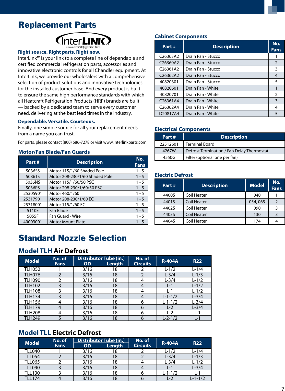Page 7 of 8 - Heatcraft-Refrigeration-Products Heatcraft-Refrigeration-Products-Air-Defrost-Tlh-Users-Manual- Heatcraft-refrigeration-products-air-defrost-tlh-users-manual