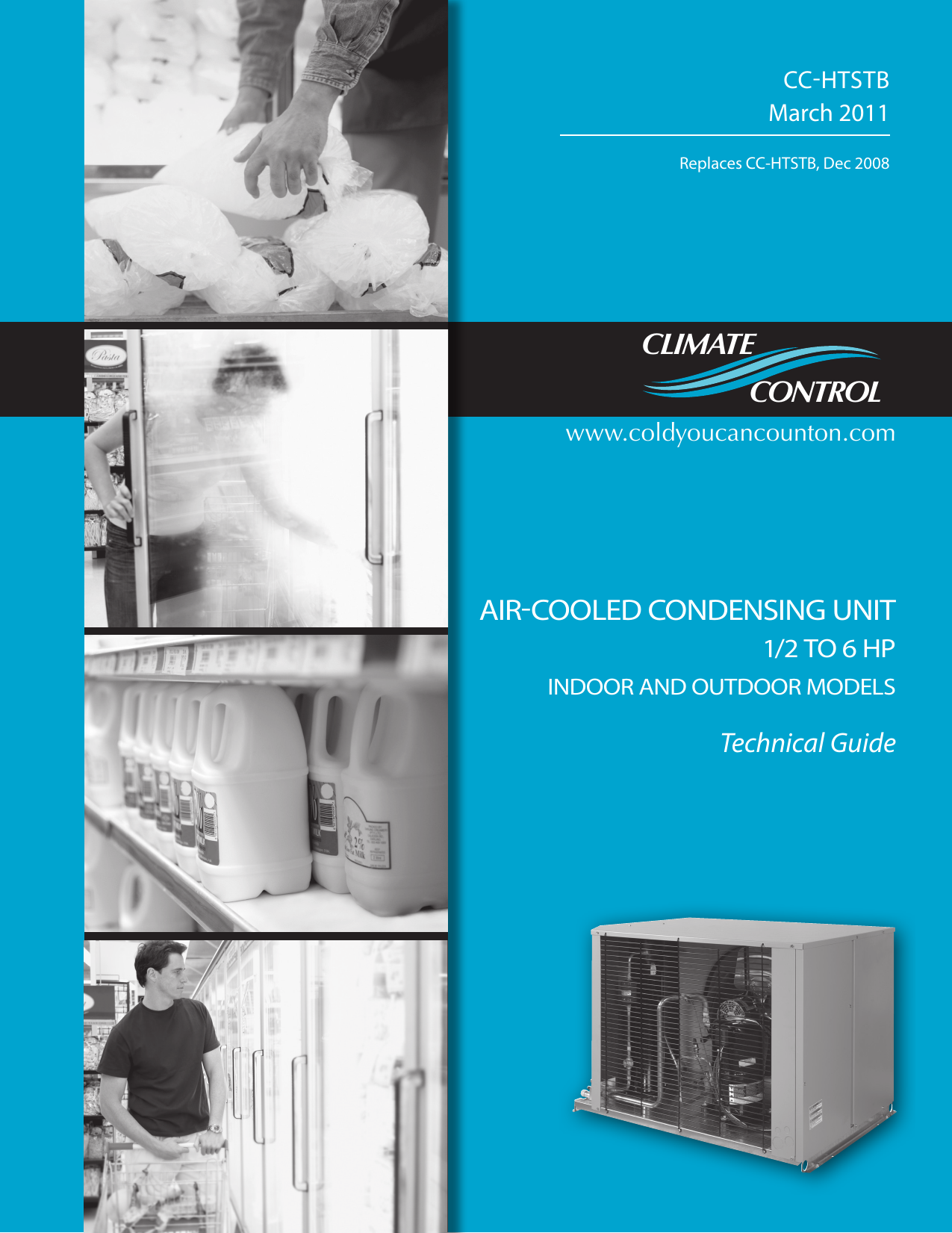 Heatcraft Refrigeration Products Climate Control Cc Htstb Users Manual