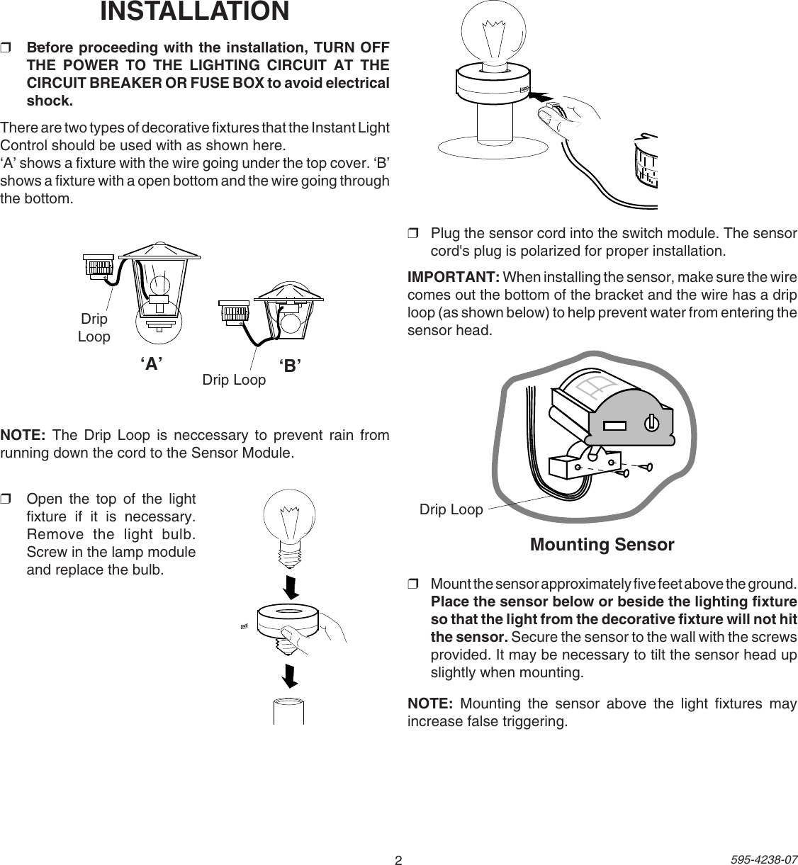 Heath Zenith Motion Sensor Light Wont Turn Off Shelly Lighting