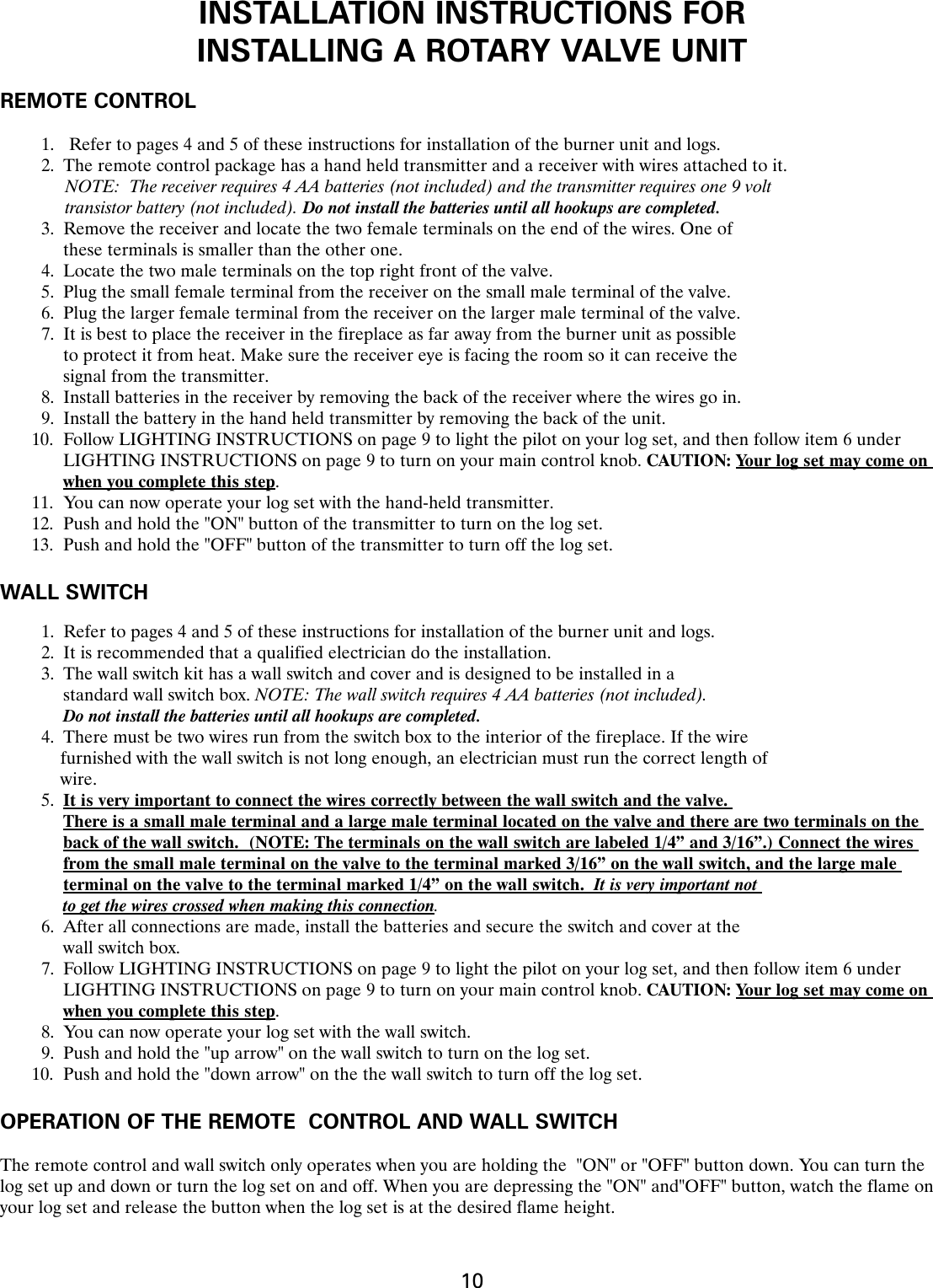 Page 10 of 11 - Heatmaster Heatmaster-Gas-Burner-Users-Manual- Hm142000  Heatmaster-gas-burner-users-manual