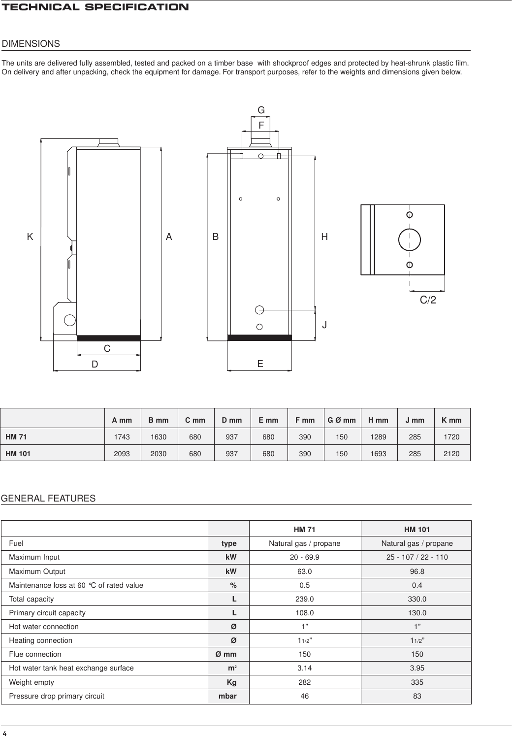 Page 5 of 6 - Heatmaster Heatmaster-Hm-101-Users-Manual- HEAT MASTER 71/101 . EN  Heatmaster-hm-101-users-manual