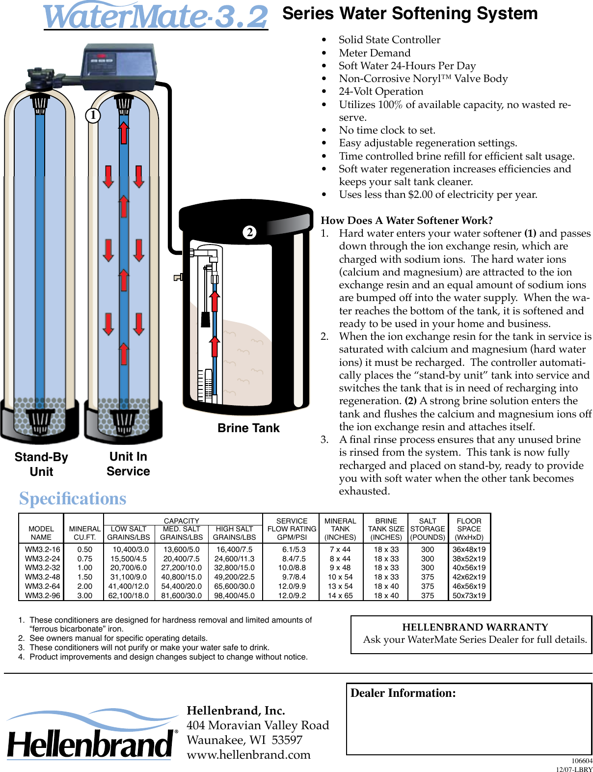 Page 2 of 2 - Hellenbrand Hellenbrand-Watermate-3-2-Users-Manual-  Hellenbrand-watermate-3-2-users-manual